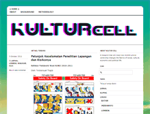 Tablet Screenshot of kulturcell.kunci.or.id